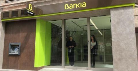 Una oficina de Bankia. E.P.