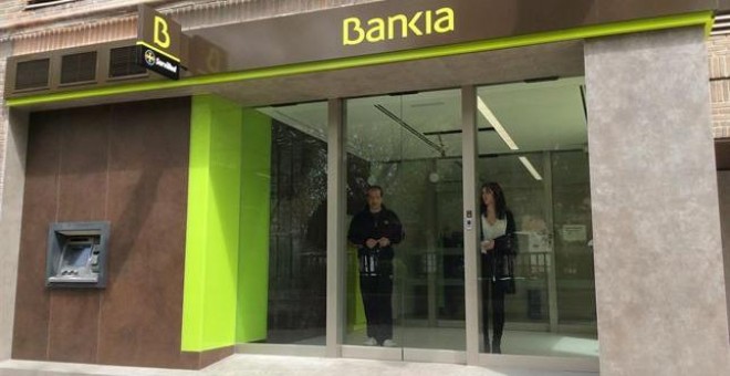 Una oficina de Bankia. E.P.