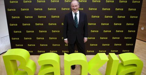 Rodrigo Rato, cuando era presidente de Bankia. EFE