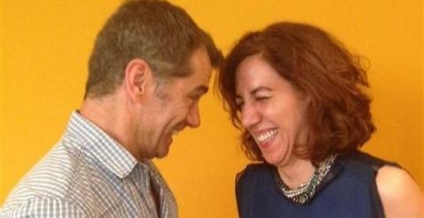 Los miembros de UPyD Toni Cantó e Irene Lozano, en una foto colgada en la web de la corriente a la que pertenecen, 'Renovadores UPyD'.