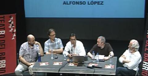 De izquierda a derecha: Jesús Zulet, Ricardo, Carlos Enrique Bayo, Alfons López y Forges / PUBLICO