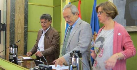 Los representantes del nuevo Gobierno de Oviedo./ EP