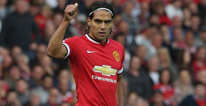 Radamel Falcao ha estado cedido esta temporada en el Manchester United.