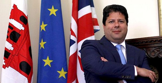 Imagen de archivo del ministro principal de Gibraltar, Fabián Picardo. / EFE