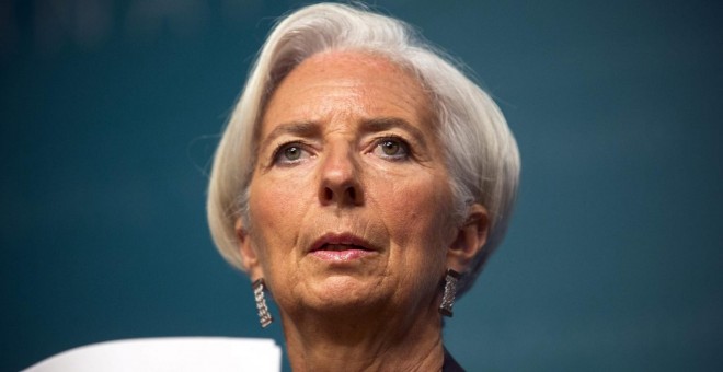 La directora del Fondo Monetario Internacional (FMI), Christine Lagarde, en una imagen de archivo.- EFE