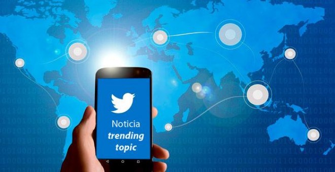 El estudio compara las noticias en medios con los trending topic en Twitter. / UC3M