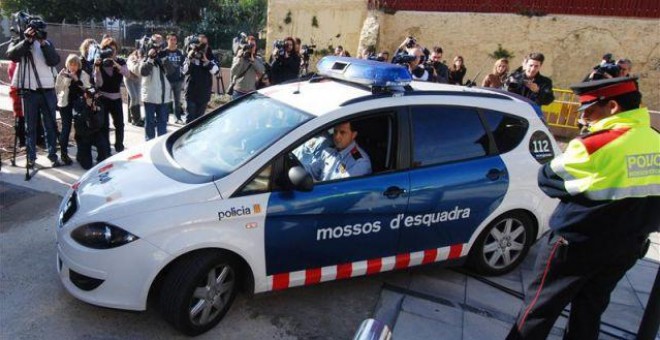 Los Mossos d'Esquadra investigan quién fue el agresor.- EFE