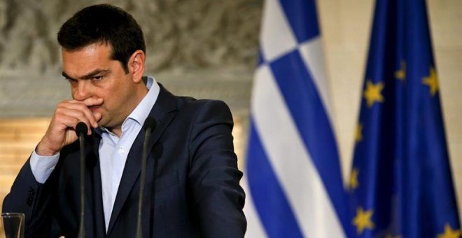 El primer ministro heleno, Alexis Tsipras, ha asegurado este viernes que las infraestructuras de Grecia no pueden soportar la afluencia de inmigrantes. PAUL HANNA / REUTERS