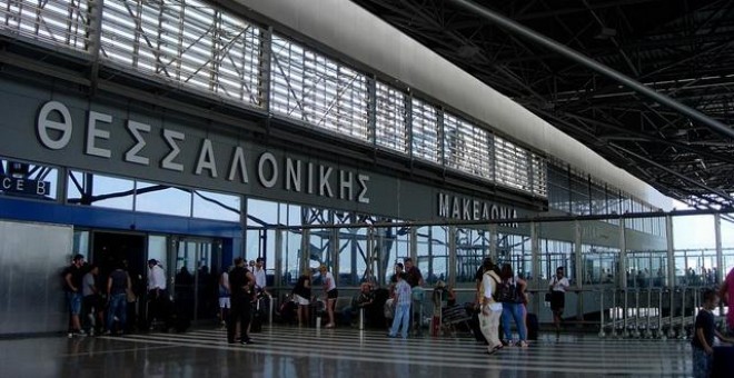 El aeropuerto de Salónica, que irá a parar a manos de una empresa alemana con el nuevo plan de privatizaciones.