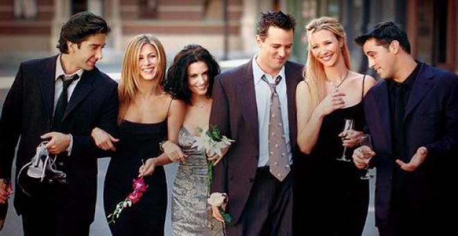 Los protagonistas de Friends