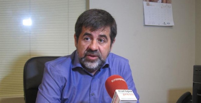 El presidente de la ANC, Jordi Sánchez.-E.P.