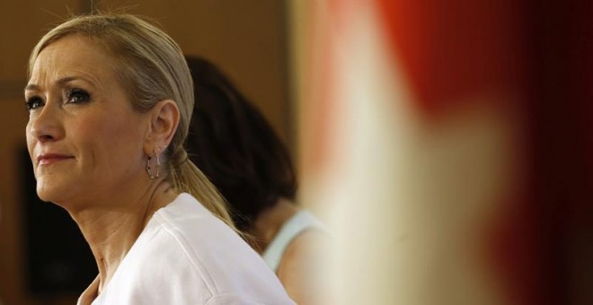 La presidenta de la Comunidad de Madrid, Cristina Cifuentes. / KIKO HUESCA (EFE)