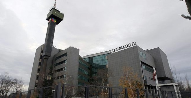 Sede de Telemadrid, la cadena pública de televisión madrileña. EFE