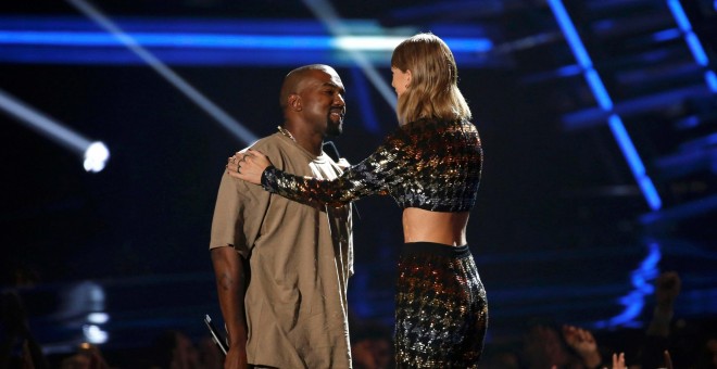 El rapero Kanye West y Taylor hicieron las paces tras desencuentros pasados