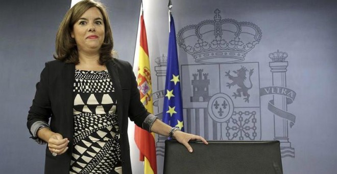 Soraya Sáenz de Santamaría. EFE