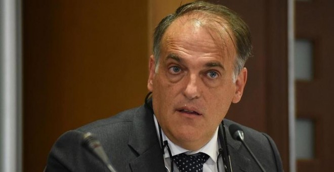 Javier Tebas, presidente de LaLiga.