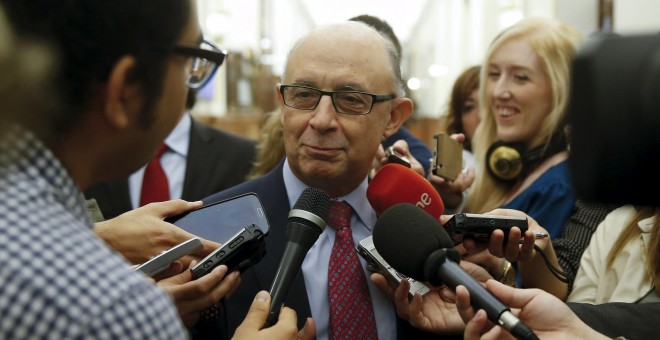 Cristóbal Montoro, ministro de Hacienda.- REUTERS