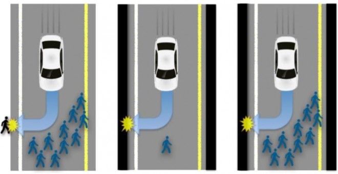 El dilema del coche sin conductor: ¿a quién decidirá atropellar y a quién salvar ante una posible colisión?