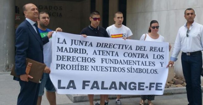 El jefe nacional de Falange, Manuel Andrino, en una foto de archivo.