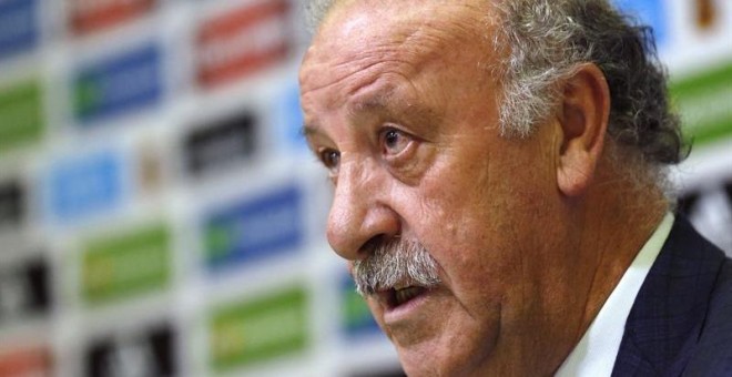 El seleccionador nacional, Vicente Del Bosque. EFE