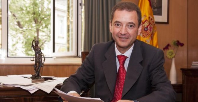 Manuel Almenar, presidente de la Asociación Profesional de la Magistratura.