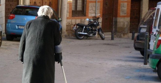 El numero de pensiones pagadas por la Seguridad Social alcanzó en noviembre los 9.349.029 prestaciones. E.P.