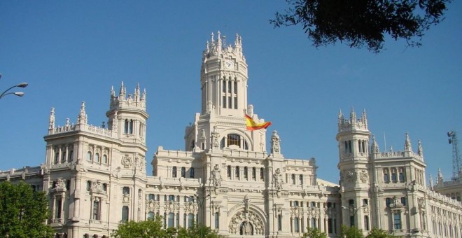 Fachada del Ayuntamiento de Madrid