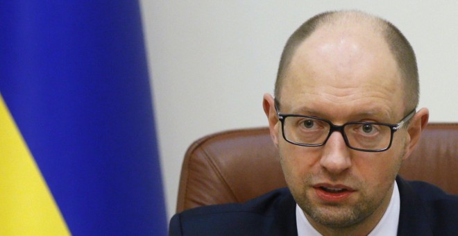 Arseny Yatseniuk, primer ministro ucraniano. REUTERS/Valentyn Ogirenko