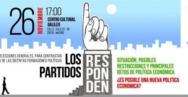 ¿Es posible una nueva política económica? Acto organizado por ATTAC, Alternativas Económicas y Le Monde Diplomatique