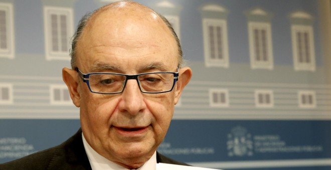 El ministro de Hacienda, Cristóbal Montoro.- EFE