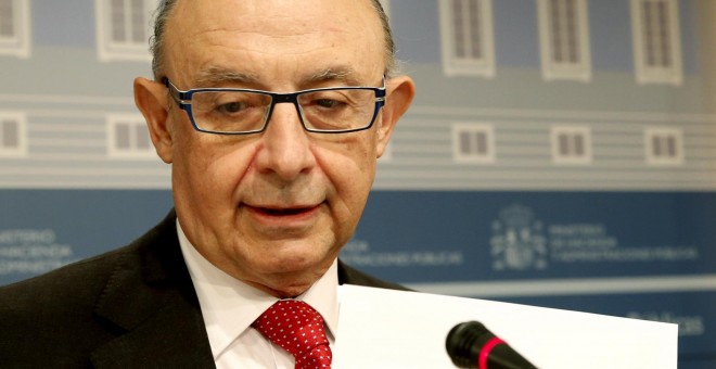 El ministro de Hacienda, Cristóbal Montoro.- EFE