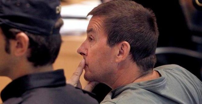 Arnaldo Otegi, exportavoz de la ilegalizada Batasuna, durante el juicio en la Audiencia Nacional. / EFE