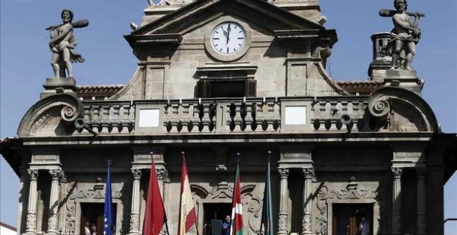 Imagen del Ayuntamiento de Pamplona. EFE