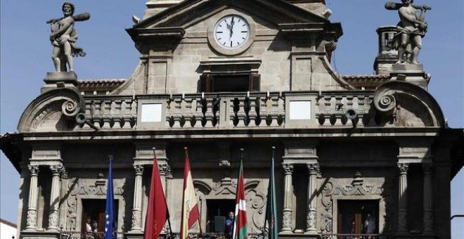 Imagen del Ayuntamiento de Pamplona. EFE