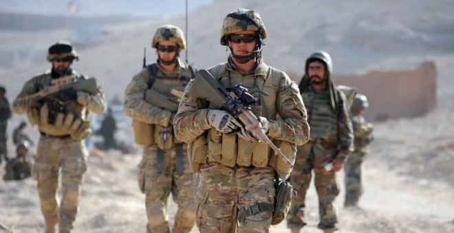 Miembros de las Fuerzas especiales de EEUU en Irak, en una imagen de archivo. AFP
