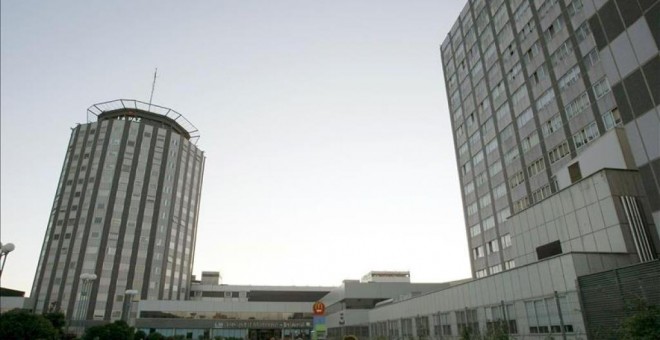 Vista del hospital de La Paz, en Madrid. EFE