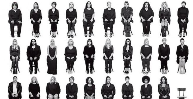 La revista 'New York' puso en portada a 35 mujeres agredidas sexualmente por Bill Cosby.- EFE