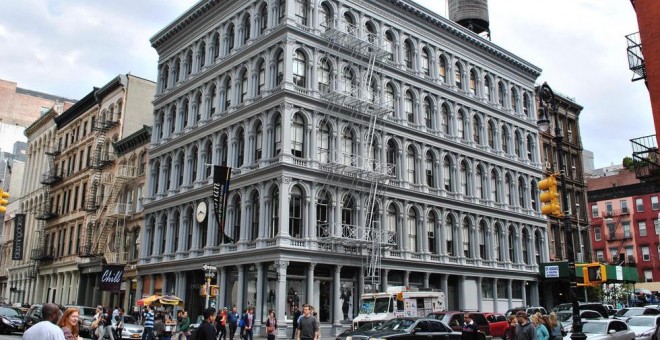 Edificio Haughwout, en el 490 de la calle Broadway, en el Soho neoyorkino.