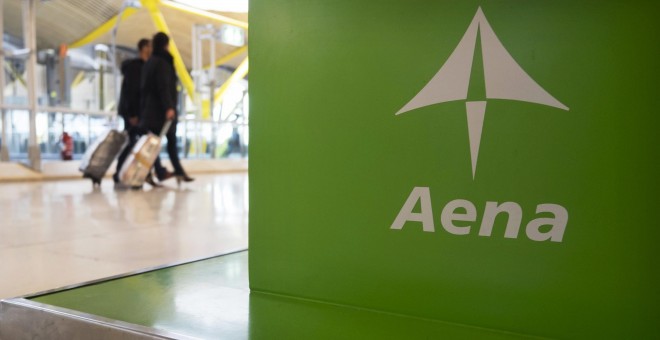 Un mostrador de Aena en el aeropuerto Adolfo Suárez-Madrid Barajas. REUTERS