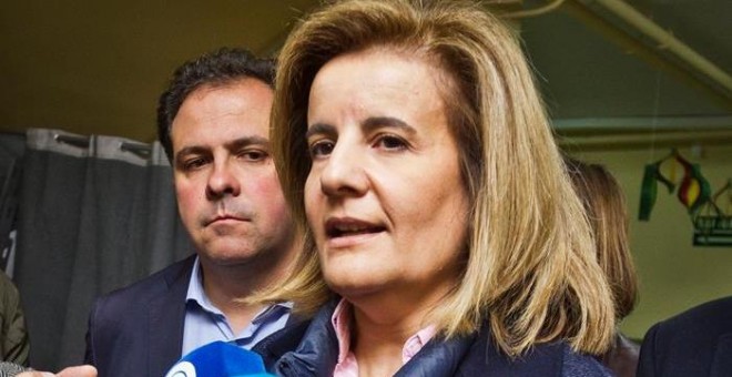 La ministra de Empleo y Seguridad Social, Fátima Báñez. - EFE