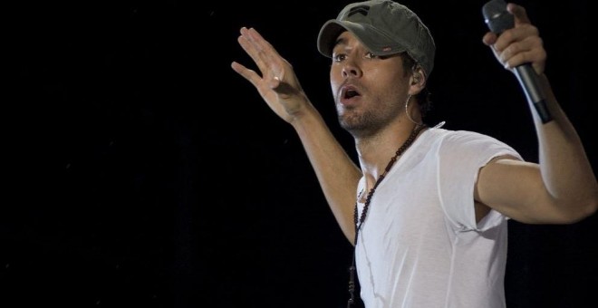 Enrique Iglesias en concierto./AFP