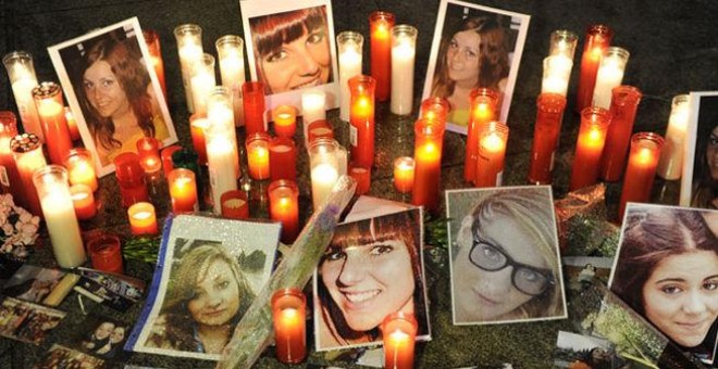 Cinco jóvenes perdieron la vida a causa de la avalancha en el Madrid Arena en noviembre de 2012.- REUTERS
