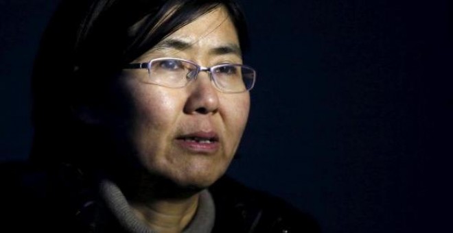 La abogada Wang Yu, durante una entrevista con Reuters en 2014. REUTERS