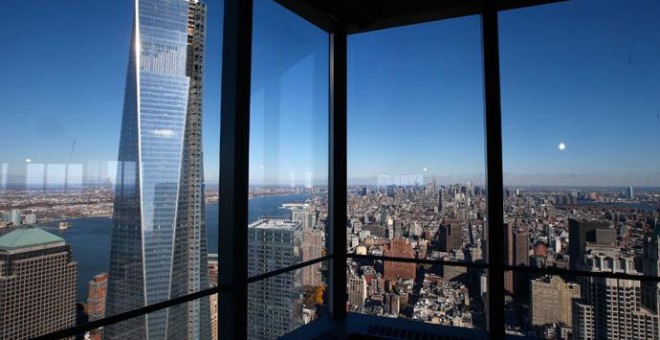 Vista de Manhattan en Nueva York desde un edificio de pisos de lujo./REUTERS