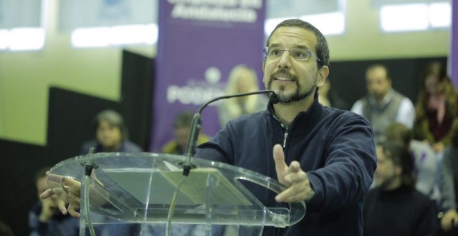 El secretario de Organización de Podemos y diputado nacional, Sergio Pascual. EUROPA PRESS.