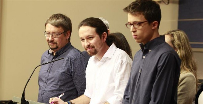 El líder de Podemos, Pablo Iglesias. EUROPA PRESS