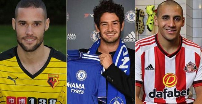 Mario Suárez jugará en el Watford, Pato en el Chelsea y Khazri en el Suderland.