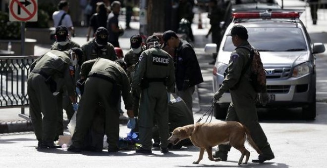 Policía tailandesa. EFE/Ritchie B. Tongo