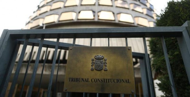 Fachada del Tribunal Constitucional. EUROPA PRESS