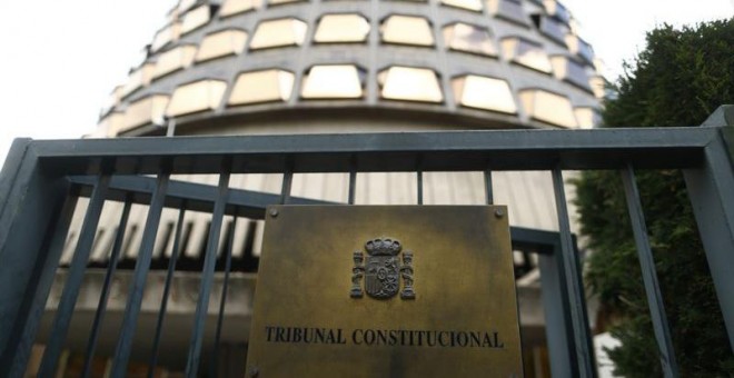 Fachada del Tribunal Constitucional. EUROPA PRESS